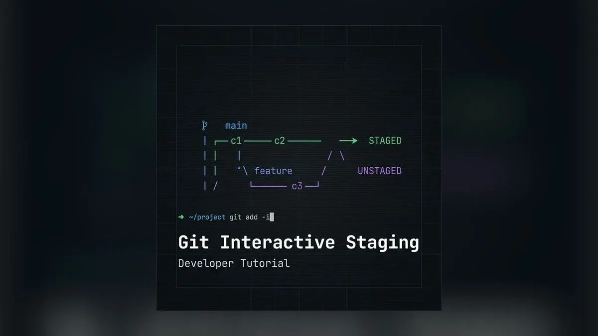 Git Interactive Staging: The Developer's Scalpel - When You Need Surgical Precision