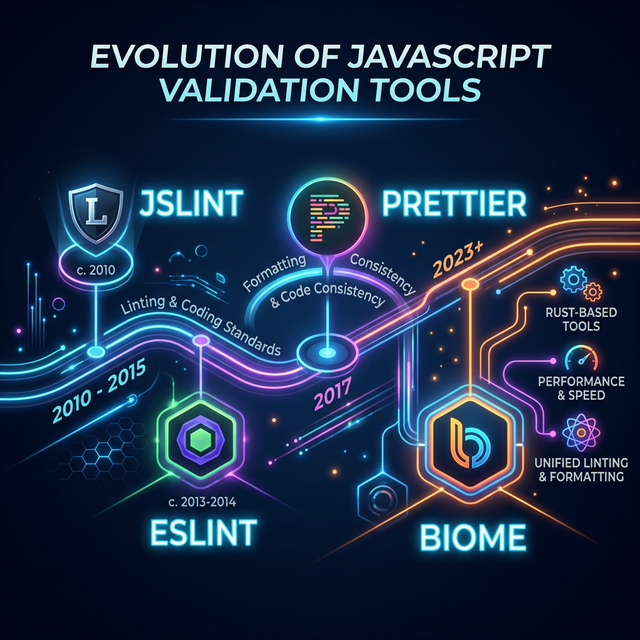 Infografis Evolusi Tooling JavaScript