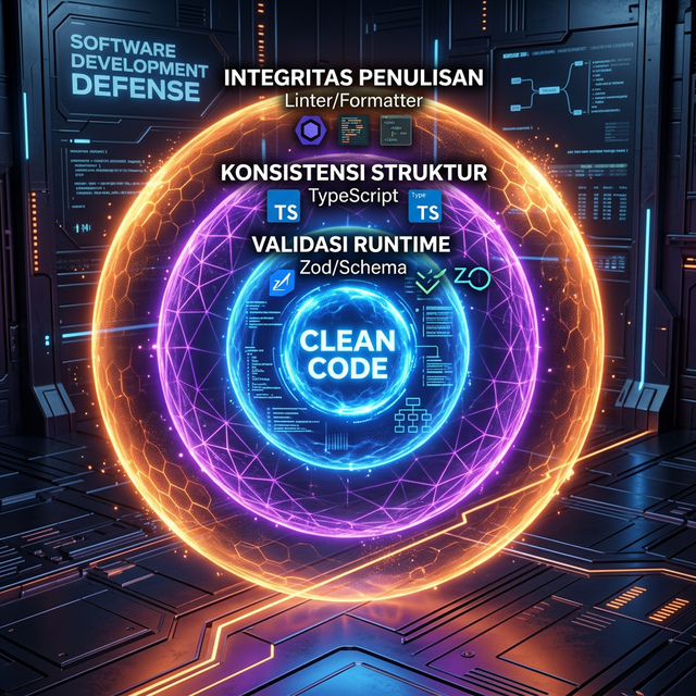 Diagram Strategi Pertahanan 3 Lapis