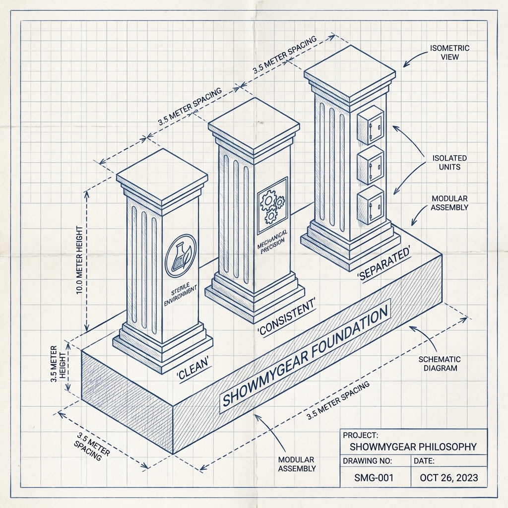 The ShowMyGear Architectural Blueprint