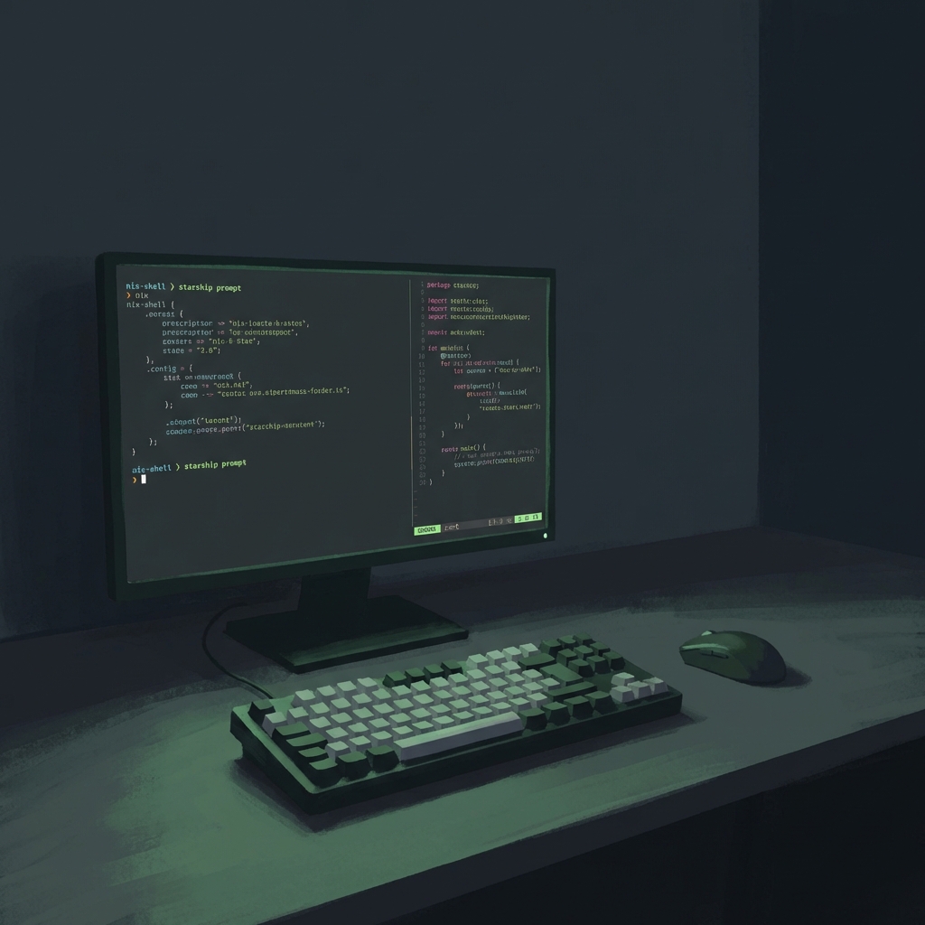 The Minimalist Terminal Cockpit
